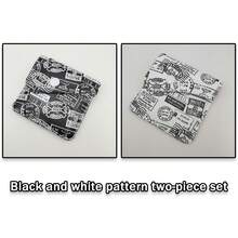 2pcs Portable Pocket Ashtray, Retro Graffiti And Camouflage Design, Reusable Suitable For Outdoor, Outdoor Ashtray. Creative Flame Resistant Smoking Ash Bag, Outdoor Leak-Proof Mini Ashtray Pouch. Essential Daily Item. - Multicolor - View 10
