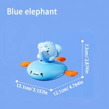 Juguetes de baño para bebés, niños jugando en el agua, rueda de agua de rana, baño, juguetes divertidos para el baño - Dinosaurio burbuja - Ver 10