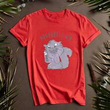 "The Emperor's New Groove" Yzma C1At Ahaha I Win T-Shirt For Men, Women, And Sizes S To 5XL. Women's T-Shirt Available In Sizes S To 5XL. K186220G This Unisex T-Shirt Is Made Of 100% Cotton With A Tight Knit Pattern, Ensuring Its Durability. Suitable For All Body Types, Both Men And Women. Its Durable, High-Quality Fabric Is Ideal For Various Sewing Projects, Offering A Soft And Resilient Feel. It Is Also Very Breathable. Perfect For Spring/Summer, Vacation Outfits, And Party Wear. Women's Oversized Graphic T-Shirt, Casual Summer - 紅色 - 查看 9