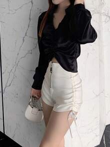 Women Pants - Black - View 9