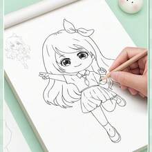 多款绘画素描本，即使是初学者也能画出美丽的画作，动漫人物描摹本，掌握各种风格，实现你创作惊艳动漫人物的梦想，无与伦比的多样性，专业级纸张内置艺术课程，终极漫画描摹本，适合初学者，将每一页都变成迷你课堂，开启创造你梦寐以求的动漫世界的旅程。 - 多種風格繪畫本 - 查看 9
