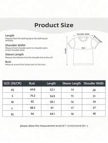 Camiseta casual infantil con estampado gráfico, tejido de calidad, cuello redondo, corte holgado, cómoda, estilo adorable, a la moda, estampado a doble cara. - Negro - Ver 4