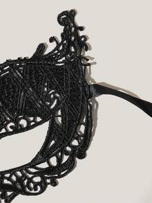Lace Eye Mask Costume Party Outfit - View 5