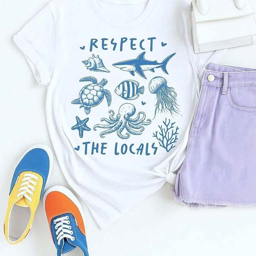 e Respect the LoC1Als Graphic - Blanco - Ver 1