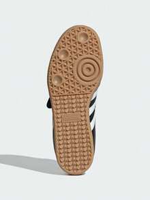 Adidas Originals Giày nữ ORIGINALS SAMBA JANE kiểu dáng giống người nổi tiếng, giày "dây chữ T" cổ điển, giày thể thao đế bằng Mary Jane có khóa dán JQ6445 - màu đen - Xem 5