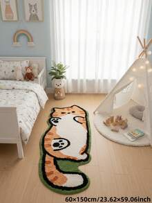 1 tấm thảm trải sàn hình mèo mềm mại, mẫu mới xuân/hè, phù hợp cho phòng ngủ, phòng khách, phòng tắm, tủ quần áo, thảm trang trí, trang trí sàn phòng ngủ, thảm nhỏ, thảm, trang trí nhà, thảm phòng khách, thảm phòng ngủ - Nhiều màu - Xem 3