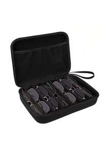 Adjustable 6-Compartment Glasses And Small Accessories Storage Box - Multi-Layer Storage Box, Sturdy, Compact And Portable. Suitable For Glasses, Vacuum Accessories, Travel Supplies And Office Organization - Multicolor - View 7