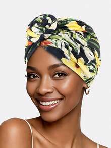 1pc Women's Snail Coil Headscarf Hat, Suitable For Daily Use - Multicolor 3 - View 13
