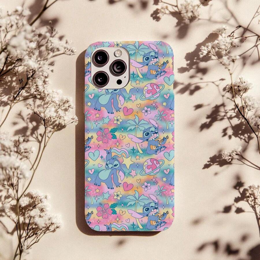 24h Shipping From DE Apple 17 Pro Max PlusLilo & Stitch Phone Case, Magsafe Cases, Stitch Phone Case, 14, 15, 16 Pro Max Cover, Tough Phone Case, Gift For FansSamsung 23 24 25 26 - 圖片色1pcs - 查看 1