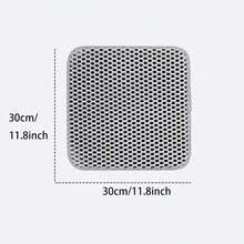 1.2cm厚防水貓砂墊，雙層可水洗貓砂盆墊，適用於小型、中型及大型貓砂盆 - 灰色 - 查看 6