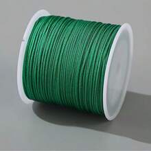 1 Roll 0.8mm Multi-Color Cord, 50m Length Per Roll, Suitable For Handmade Bracelets, Lace Crafts, Braiding Ropes, Tassels And Beaded Jewelry Making - Beaded Cord - View 17