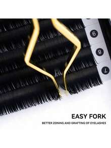 1pc Professional Eyelash Extension Tweezers, New Anti-Slip, Precise, Anti-Static Design, Suitable For Beginners, Essential Beauty Tool For Eyelash Curling And Extension, Eyelash Curler, Travel Tool, Airport Essentials Accessories, Party Halloween Holiday Essentials, Women Summer Travel Essentials, Holiday Eyelash Curler - Multicolor - View 9