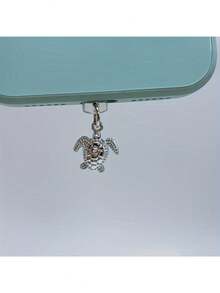 Sea Turtle Phone Charm, Ocean Style Phone Dust Plug, Universal Type - Multicolor - View 6