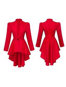 Cosplay Clothing - Red - View 4