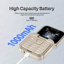 I16PRO 4G LTE Mini Flip Mobile Phone Call Recording Speed Dial FM Radio Flashlight Dual SIM Card Small Fold Box Cellphone - 查看 4