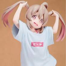 1 pièce Figurine de fille anime magnifique - Ensemble maillot de bain et t-shirt - Cheveux dégradé rose avec queues de cheval - Décoration de bureau de collection pour fan d'anime - Cadeau parfait pour anniversaire, Noël, Saint-Valentin - Convient pour l'affichage à la maison ou au bureau - 18+ ans - Idéal pour l'installation de jeu et la décoration anime - Détails exquis et couleurs mignonnes. - Multicolore - Voir 3
