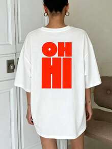Women T-Shirts - 白色 - 查看 2
