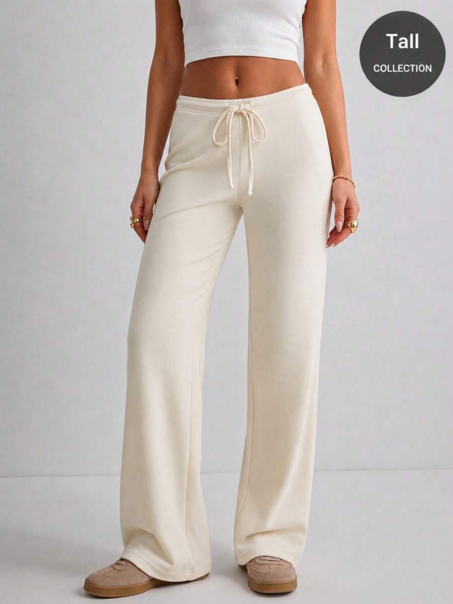 Women's Solid Color Casual Versatile Daily Wear Pants