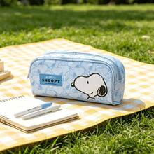 1pc Snoopy Large Capacity Pencil Case, Cute Stationery Bag For Storing Pencils, Pens, Erasers, Rulers, Stickers And Notes, Perfect Birthday Gift And Party Favor - View 5