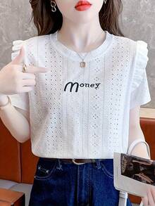 Women Tops - White - View 5