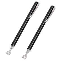2PCS Stainless Steel Telescopic Magnetic Tool - Manual Iron Suction Rod, Multi-Scenario Use, Suitable For Hard-To-Reach Areas, No Battery Required, Ideal For Car And Construction Repair, Metallic Glossy Surface, Durable And Sturdy - Telescopic Magnetic Tool - View 14
