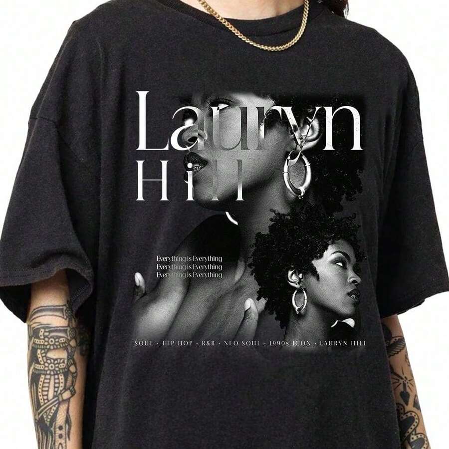 2026 Laufey T-Shirt Loose And Comfortable - Back 9 - View 1