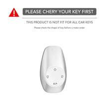 液態矽膠汽車鑰匙套附鑰匙圈，適用於 Leapmotor C11 C01 C10 C16 T03 S01，防刮軟質保護鑰匙套，全包防摔鑰匙殼，適用於 Leapmotor 4 鈕智能遙控鑰匙 - black - 查看 7