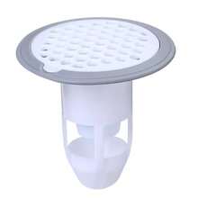 1pc Bathroom/Toilet Floor Drain Deodorizing & Pest Control Filter Cover - White - View 6