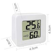 Electronic Thermometer Hygrometer For Home, Digital Indoor Temperature And Humidity Meter With LCD Display, Home Weather Station, Electronic Temperature And Humidity Sensor - Type 3 - View 7