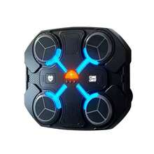 Wall-Mounted Boxing Toy, Electric Smart Training Boxing Machine, Musical Boxing Target. Ideal For Daily Exercise And Fun. For Children And Adults. - Black - View 3