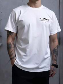Playera Camiseta All Normal LL Unisex Oversize - Blanco - Ver 3