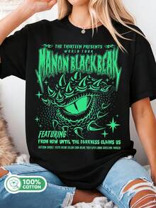 Women T-Shirts - Black - View 6