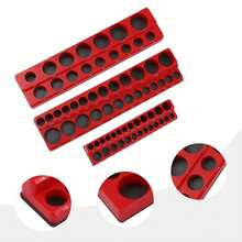 3PCS Wear-Resistant Magnetic Socket Organizer Magnetic Socket Holder Socket Tray - 1 - View 3