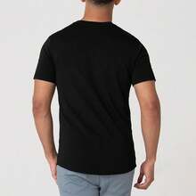 Funny Vintage "I Could Be Meaner" Unisex T-Shirt Gift √Summer Tops - Black - View 5