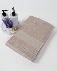 Kit 3 Toalhas de Banho Super Macia 600g 100% Algodão Banhão Milano - Branco + Bege + Verde - Visão 3