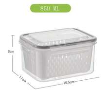 Set de 3 piezas de utensilios de cocina para autocaravana, adecuado para uso familiar, accesorios para refrigerador de autocaravana, contenedores de almacenamiento de alimentos de alta calidad con diseño de sellado a prueba de fugas, reutilizables y apilables, excelentes para preparación de comidas y organización de la cocina - Multicolor - Ver 13