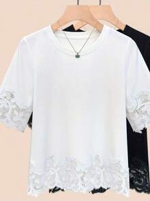 Women Tops - White - View 7