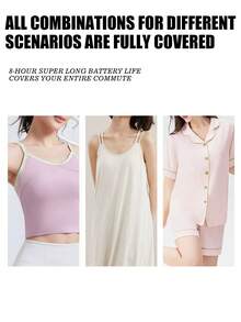 20入可重複使用女士夏季矽膠乳貼，隱形胸墊，女士內衣，黏貼式無肩帶胸罩，防凸點，可水洗，適用於婚紗、正式禮服、洋裝、泳衣、比基尼 - 彩色 - 查看 7