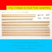 Best Sellers Wood Easel Stand For Display: Wooden Display Tripod Stand For Posters Pictures Paintings - Wedding Decor Holder For Welcome Sign - Natural - View 5