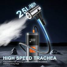 belibuy Car Air Pump - Black - View 2
