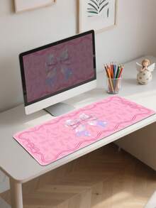 E-Sports Game Mouse Pad, Suitable For Home Office Work, Computer Keyboard Laptop Expansion Pad, Large Table Pad With Non-Slip Rubber Base Edge Stitching Desktop Decoration - View 4