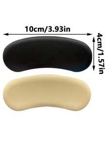 Self-Adhesive Invisible Heel Pads/Thick Soft Breathable Anti-Friction Anti-Slip Sponge Heel Pads/Suitable For High Heels, Foot Protection Pads, Shoe Size Reduction Pads, Seamless Heel Liners, Invisible Foot Pads, Soft Sponge Material - Multicolor - View 9