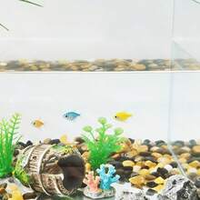 树脂木桶造型装饰品，水族箱鱼缸摆件，小型鱼类栖息地 - 歡樂水族 - 查看 1