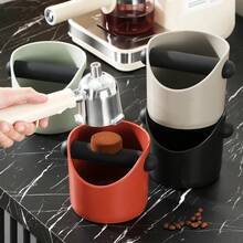 Caja de compactación para espresso italiano con base antideslizante, contenedor para recoger los posos de café, accesorio específico para baristas. - Cepillo de limpieza L - Ver 2