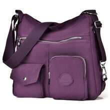 Dora and Liz Bolso multifuncional para mujer bolso de mano para mujer Mujer - Morado - Ver 8