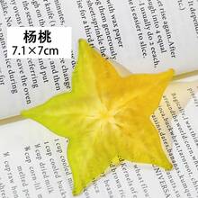 1个创意亚克力水果书签，透明优雅精致，学生阅读夹 - A - 查看 9