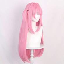 Goto Solo Cosplay假髮 動漫 孤獨搖滾 Pochi Chan Goto One Mile Cosplay假髮 素色 - 粉色 - 查看 4