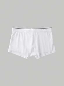Norcotton 男士純棉四角內褲 3入組 - 彩色 - 查看 3
