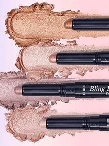 ETUDE Bling Bling 眼影棒 08 Ivory Baby Star，鑽石閃耀，一抹顯色，持久顯色，防暈染，韓系眼妝，閃耀下眼瞼，長效持妝，易於上妝，適合初學者，K-Beauty，韓妝，Olive Young，禮物，1.5g/0.05oz - 08 Ivory Baby Star - 查看 8