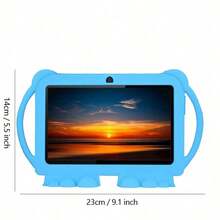 yesido 4GB RAM + 64GB ROM / 7 吋平板電腦 / 四核 1.3GHz / Android 13 MTK8321 / 1280x800 HD IPS 螢幕 / 2MP+5MP 鏡頭 / 4000mAh 電池 / WiFi、家長控制、教育、遊戲 / ABS 塑料 + 矽膠，教育平板 - 粉色 - 查看 7